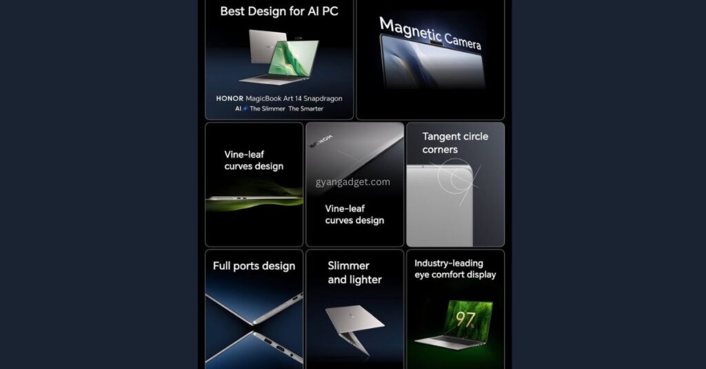 HONOR MagicBook Art 14 Key Features