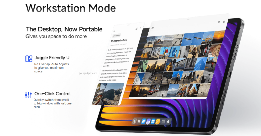 Xiaomi Pad 7 Workstation Feature