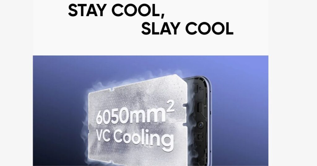 Realme P3 Pro Cooling System