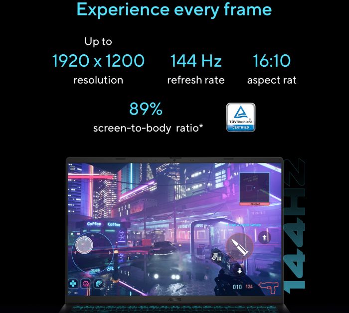 ASUS Gaming V16 Display